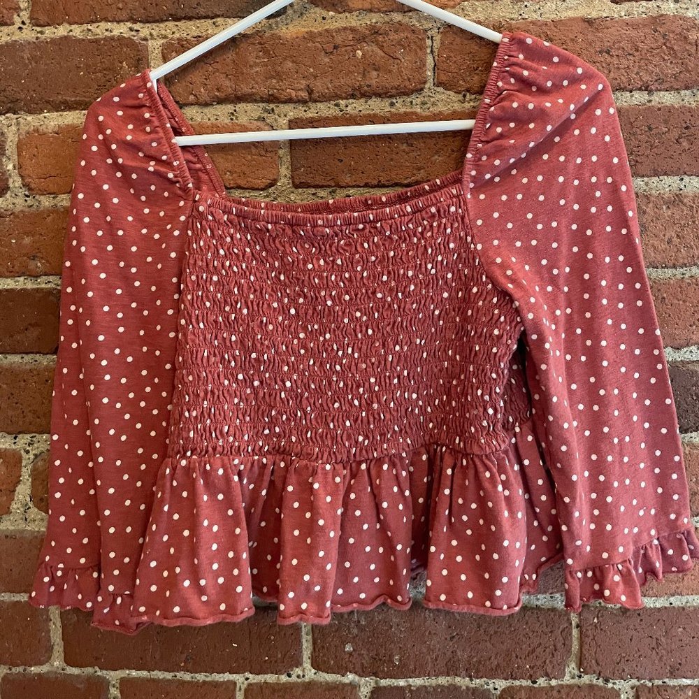 Polka Dot Blouse